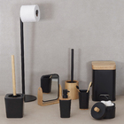 Porta Algodão Preto em Plástico Scandi Sensea