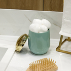 Porta Algodão Comfort Zone Verde Menta em Plástico Confort Belly Ou