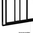 Porta Alumínio De Correr Lateral 3 Folhas Móveis 215cm X 150c