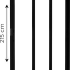 Porta Alumínio De Correr Lateral 3 Folhas Móveis 215cm X 150c