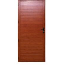 Porta Alumínio Lambril C/fechadura Madeiro Direita 210x90