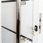 Porta Alumínio Lambril Duplo 2,10x 0,80 C/ Vidro