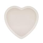 Porta Anéis Lyor Heart Branco De Ceramica 13cm