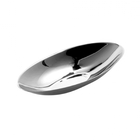 Porta Aperitivo Pizzo Inox Revestido Em Prata