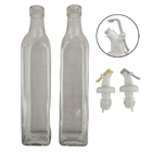 Porta Azeite E Vinagre Bico Dosador 2 Garrafas Condimento Mol