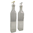 Porta Azeite E Vinagre Bico Dosador 2 Garrafas Oleo Molho Con