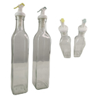 Porta Azeite E Vinagre Bico Dosador 2 Garrafas Oleo Molho Con