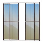 Porta Balcão 4 Folhas Super 25 Vidro Reflex 210cm X 240cm Bri