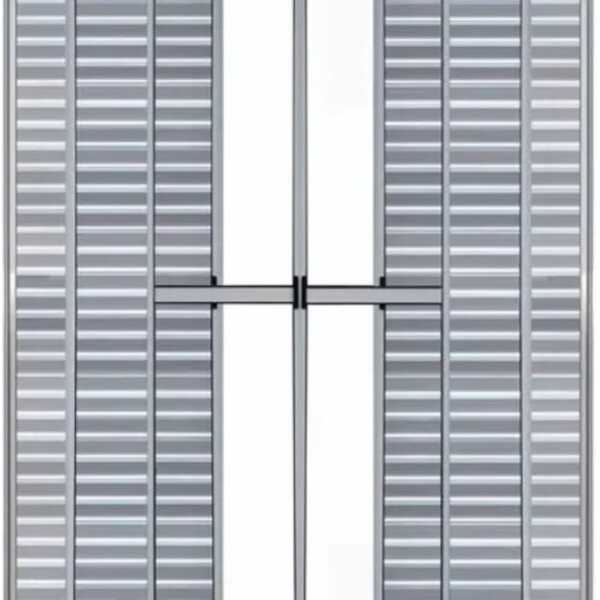 Porta Balcão 6 Folhas Com Trinco 2,10 X 1,50 Cor Brilhante Li