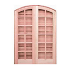 Porta Balcão De Abrir / Abrir De Madeira Padrão Cedro Em Arco