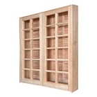 Porta Balcão De Abrir / Abrir De Madeira Padrão Cedro Reto Ba