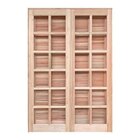 Porta Balcão De Abrir / Abrir De Madeira Padrão Cedro Reto Es