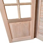 Porta Balcão De Abrir / Abrir Meia Almofada Madeira Padrão Ce