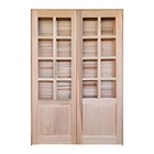 Porta Balcão De Abrir / Abrir Meia Almofada Madeira Padrão Ce