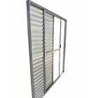 Porta Balcão De Aluminio Brilhante 3 Folhas Com Trinco 2,10x1