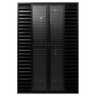 Porta Balcão De Aluminio Preto 6 Folhas Com Trinco 2,10x1,50