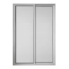 Porta Balcão De Correr Com Veneziana Lambril De Alumínio Bran