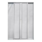 Porta Balcão De Correr Com Veneziana Lambril De Alumínio Bran