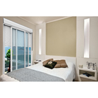 Porta Balcão de Correr Integrada Manual Alumínio Branco Linha Alumifort 2,37x1,50m Sasazaki