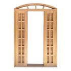 Porta Balcão De Correr De Madeira Cedro Arana Veneziana Em Ar