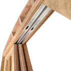 Porta Balcão De Correr De Madeira Cedro Arana Veneziana Em Ar