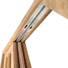 Porta Balcão De Correr De Madeira Cedro Arana Veneziana Reto