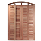 Porta Balcão De Correr De Madeira Itaúba Veneziana Em Arco Es