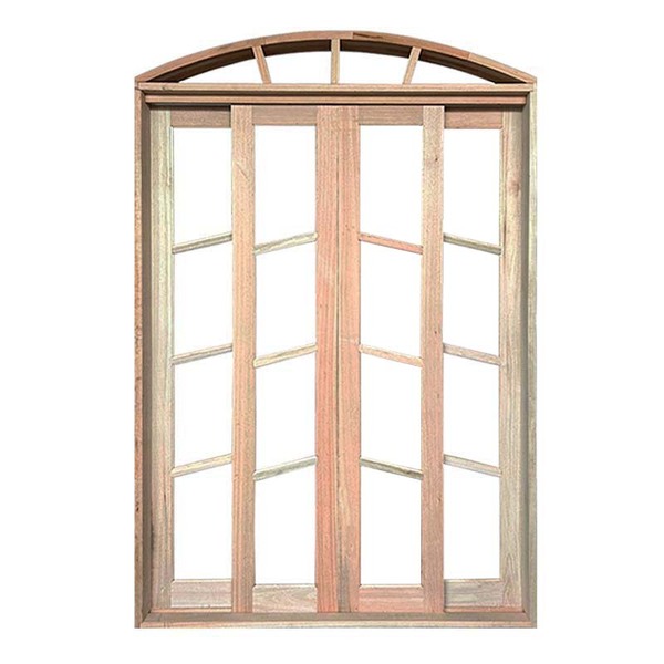 Porta Balcão De Correr De Madeira Padrão Cedro Diagonal Em Ar