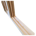 Porta Balcão De Correr De Madeira Padrão Cedro Purgato Em Arc