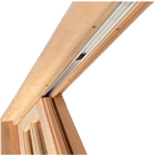 Porta Balcão De Correr De Madeira Padrão Cedro Quadriculada R