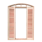 Porta Balcão De Correr De Madeira Padrão Cedro Veneziana Em A