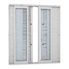 Porta Balcão De Correr Em Alumínio Multiflex 216 X 200 X 17,5