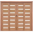 Porta Balcão De Correr Madeira Cedro Arana 7 Vidros Casmavi -