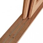 Porta Balcão De Correr Panorâmico 6 Folhas Cedro Arana 215cmx