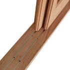 Porta Balcão De Correr Quadriculado 6 Folhas Cedro Arana 215c