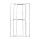 Porta Balcao Em Alumínio 2 Folhas 210 X 120 X 7,9 Cm Branco M