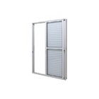 Porta Balcão Em Alumínio Branco Caribe Max 215x150x11,8cm 3 F