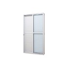 Porta Balcão Em Alumínio Branco Duraline Fix 210x120x11,8cm 3