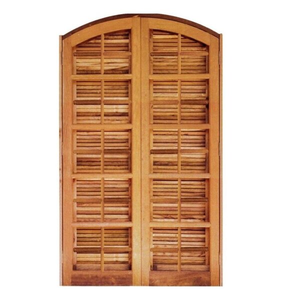 Porta Balcão Itauba Abrir Em Arco 1,40 X 2,10 Rodam Natural