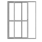 Porta Balcao L25 2 Folhas 2,10 X 1,20