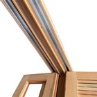 Porta Balcão Pantográfica Semi-panorâmica Com Veneziana Reto