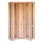 Porta Balcão Pantográfica Semi-panorâmica Com Veneziana Reto