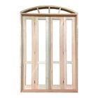 Porta Balcão Pantográfica Semi-panorâmica Em Arco Padrão Cedr