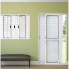 Porta Balcão Veneziana 03 Folhas Branco Maxx - 210x150