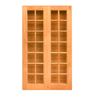 Porta Balcão Veneziana De Abrir Reta 4 Folhas Em Madeira Maci