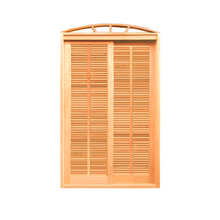 Porta Balcão Veneziana Panorâmica Arco 3 Folhas Em Madeira Ma