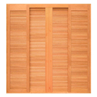 Porta Balcão Veneziana Panorâmica Reta 6 Folhas Em Madeira Ma