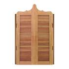 Porta Bang-bang Veneziana C/ Batente E Dobradiça Vai E Vem Aç