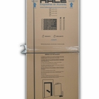 Porta Basculante 0.70 X 2.10 Aluminio Brilhante Lado Esquerdo