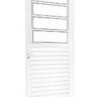 Porta Basculante 2,10 X 0,80 Direita Alumínio Branco